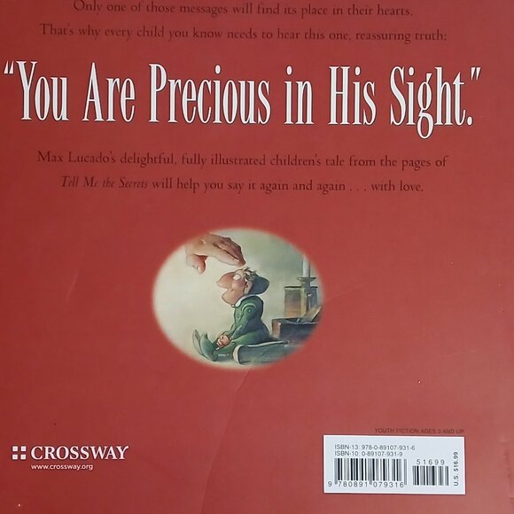 You Are Special - children's book by Max Lucado -hardback - Picture 3 of 6